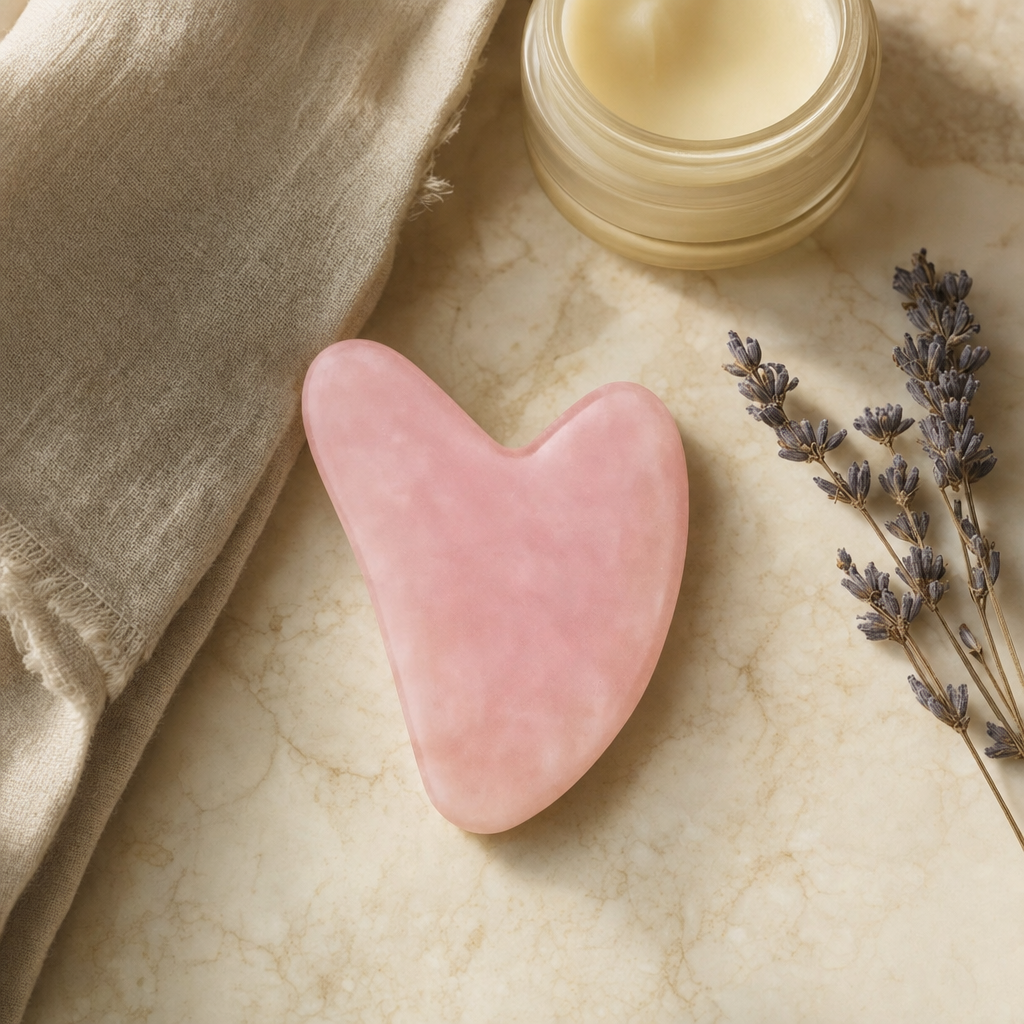 Tayyib Rose Quartz Gua Sha