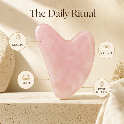 Tayyib Rose Quartz Gua Sha